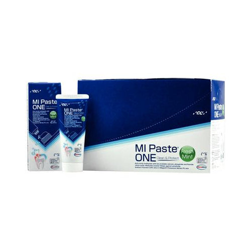 GC 437000 MI Paste One Anticavity Toothpaste Fresh Mint 10/Pk 46 Gm GC 437000 MI Paste One Anticavity Toothpaste Fresh Mint 10/Pk 46 Gm